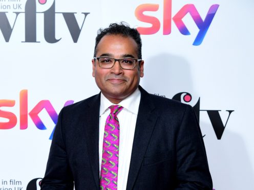 Krishnan Guru-Murthy said the challenge would be ‘torture’ for him (Ian West/PA)