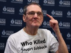 Terry Lubbock, the father of Stuart Lubbock (Stefan Rousseau/PA)