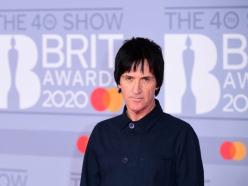 Johnny Marr arriving at the Brit Awards 2020 at the O2 Arena, London (Ian West/PA)