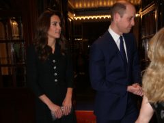 The Duke and Duchess of Cambridge attend a special performance of Dear Evan Hansen at the Noel Coward Theatre in London (Ian Vogler/Daily Mirror/PA)
