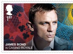 The Royal Mail is releasing a set of stamps commemorating James Bond ahead of the release of the new movie (Royal Mail/PA)