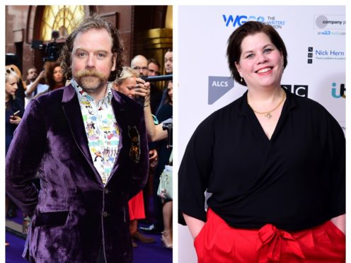 Rufus Hound and Katy Brand (PA)