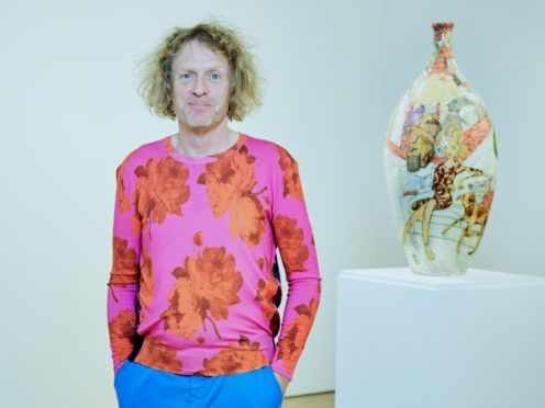 British artist Grayson Perry has won the prestigious Erasmus Prize (Chris McAndrew/PA)