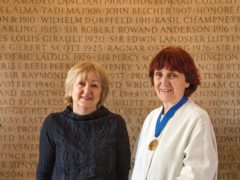 Yvonne Farrell and Shelley McNamara have been given the Royal Gold Medal (Morely von Sternberg/Royal Institute for British Architects/PA)