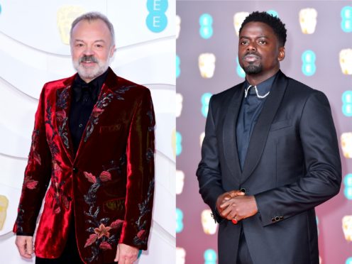 Graham Norton and Daniel Kaluuya (Matt Crossick/Ian West/PA)