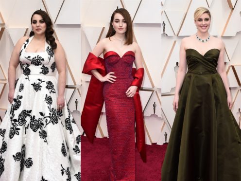 Old Hollywood glamour appeared a popular trend at this year’s Oscars (AP)
