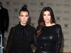 Kim and Kourtney Kardashian came to blows in the latest trailer for the family’s reality TV show. (Ian West/PA)