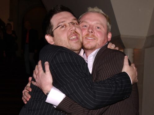 Simon Pegg and Nick Frost (Yui Mok/PA)