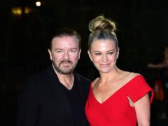 Ricky Gervais and Jane Fallon mourn death of pet cat Ollie (Ian West/PA)