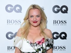 Elisabeth Moss said filming of The Handmaid’s Tale had been put on hold (Ian West/PA)