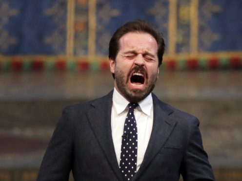 English tenor and actor Alfie Boe (Kirsty Wigglesworth/PA)