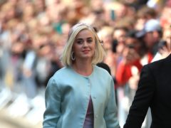 Katy Perry has confirmed she is expecting her first child with fiance Orlando Bloom (Ian West/PA)
