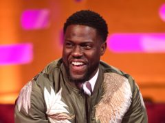 Actor and comedian Kevin Hart has announced he is expecting his second child with wife Eniko (PA Images on behalf of So TV)
