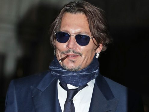 Actor Johnny Depp (Yui Mok/PA)