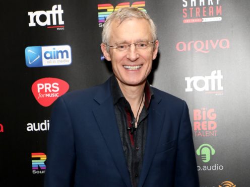 Jeremy Vine’s show went ahead without a live audience (Lia Toby/PA)