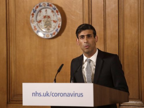 Chancellor Rishi Sunak announced support measures for businesses on Tuesday (Matt Dunham/PA)