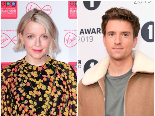 Lauren Laverne and Greg James will take part in the mass singalong (PA Wire/PA)