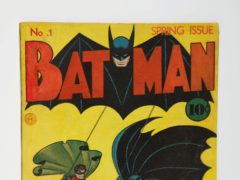 The first issue of Batman from spring 1940 (Sotheby’s/PA)