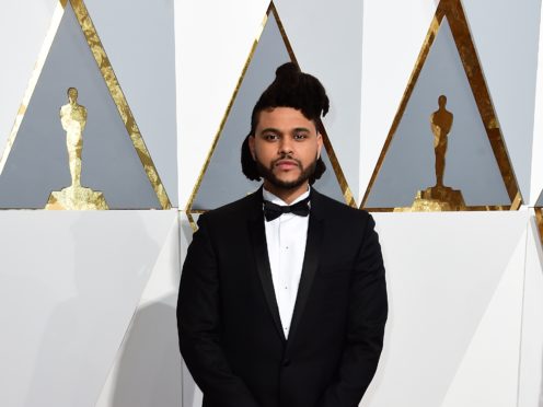 Canadian star The Weeknd has scored the biggest single of 2020 on the UK charts (Ian West/PA)