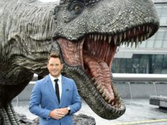 Actor Chris Pratt may have won the All-In Challenge – by offering fans the chance to be eaten by a dinosaur in the new Jurassic World film (Ian West/PA)