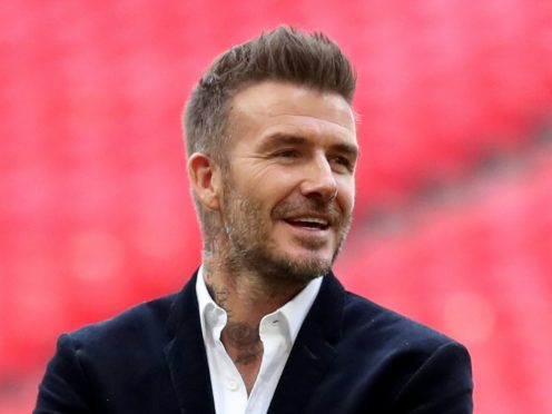 David Beckham (Bradley Collyer/PA)