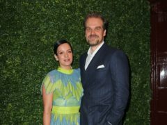 Lily Allen and David Harbour (Isabel Infantes/PA)