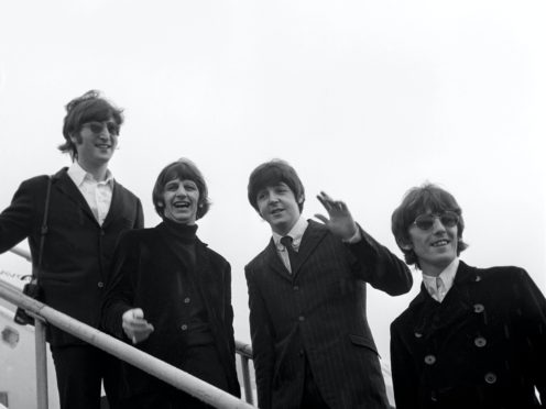 John Lennon, Ringo Starr, Paul McCartney and George Harrison pictured in 1966 (PA)