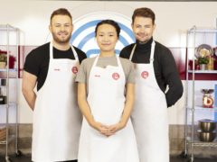 David, Sandy and Thomas will battle it out to be crowned winner of MasterChef (BBC/PA)
