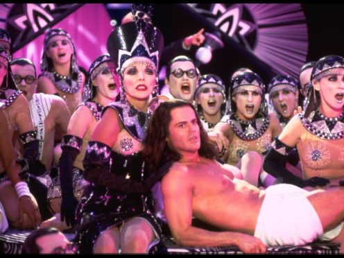 Donny Osmond and Joan Collins in Joseph (Handout)
