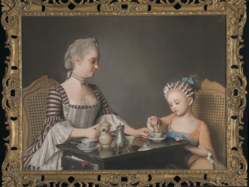 Jean-Etienne Liotard’s The Lavergne Family Breakfast is one of the portraits accepted (National Gallery/PA)