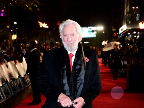 Donald Sutherland (Ian West/PA)