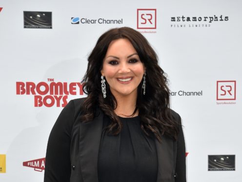 Martine McCutcheon said the world is a kinder place amid the coronavirus pandemic (PA)