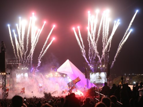 The Killers plays the Pyramid Stage in 2019 (Aaron Chown/PA)