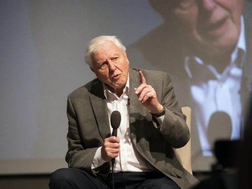 Sir David Attenborough (Fabio De Paola/PA)