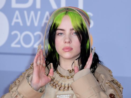 Singer Billie Eilish has posted a short film on social media addressing body shaming (Ian West/PA)