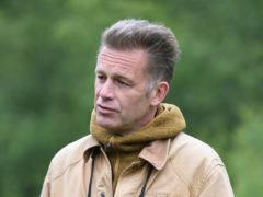 Chris Packham presented the show from the woodland around his home (Joe Giddens/PA)