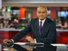 George Alagiah was first diagnosed with cancer in 2014 (Jeff Overs/PA)