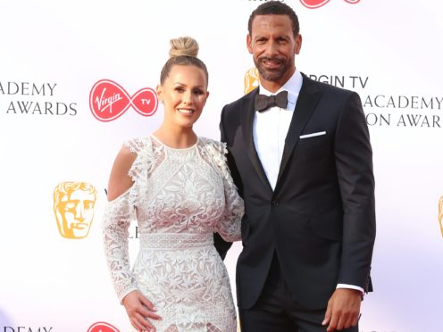 Kate and Rio Ferdinand (Isabel Infantes/PA)