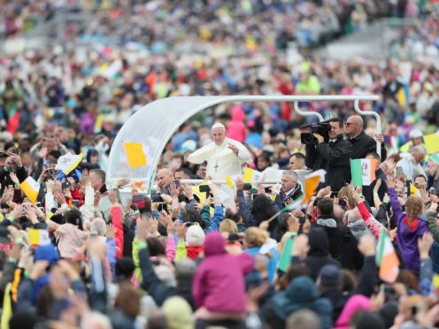 Pope Francis (Brian Lawless/PA)