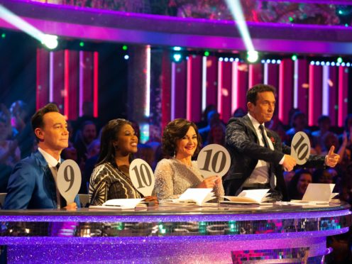 Craig Revel Horwood, Motsi Mabuse, Shirley Ballas, Bruno Tonioli (Guy Levy/BBC)