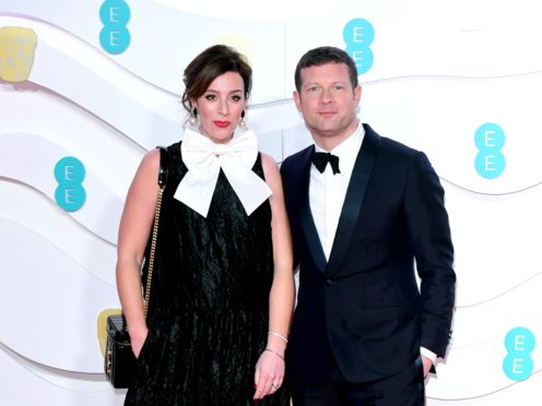 Dee Koppang and Dermot O’Leary (Ian West/PA)