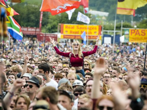This year’s festival was supposed to mark 50 years of Glastonbury (Ben Birchall/PA)