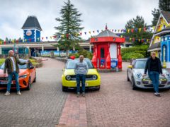 Top Gear filming resumed at Alton Towers (BBC/PA)