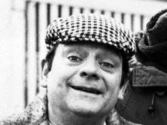 Del Boy falling through the bar during a classic episode of Only Fools And Horses is the nation’s most memorable TV moment, a survey has found (PA)