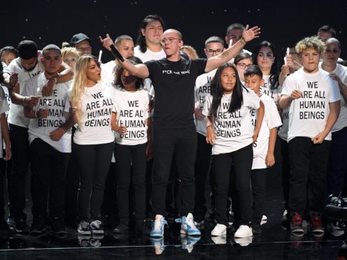 Logic performing at the 2018 MTV Video Music Awards at Radio City Music Hall in New York, USA (PA)