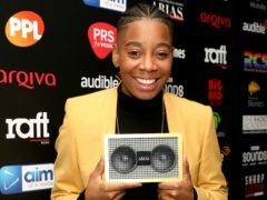 Dotty at the Audio and Radio Industry Awards (Lia Toby/PA)