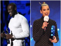 Stormzy and Dua Lipa are shortlisted for this year’s Mercury Prize (PA)