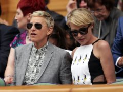 Ellen DeGeneres’s wife has broken her silence and thanked fans for their support amid controversy surrounding the TV star’s chat show (Adam Davy/PA)