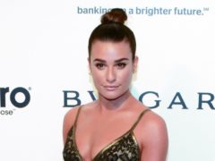 Former Glee actress Lea Michele has shared the first glimpse of her newborn son, describing the baby as a ‘true blessing’ (Billy Benight/PA)