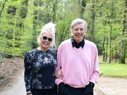 Kim Wilde and her father, Marty Wilde (Ian West/PA)